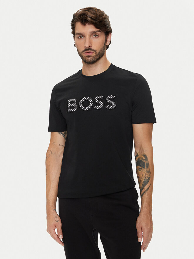 BOSS Boss Футболка C-Thompson 06 50521520 Чорний Regular Fit