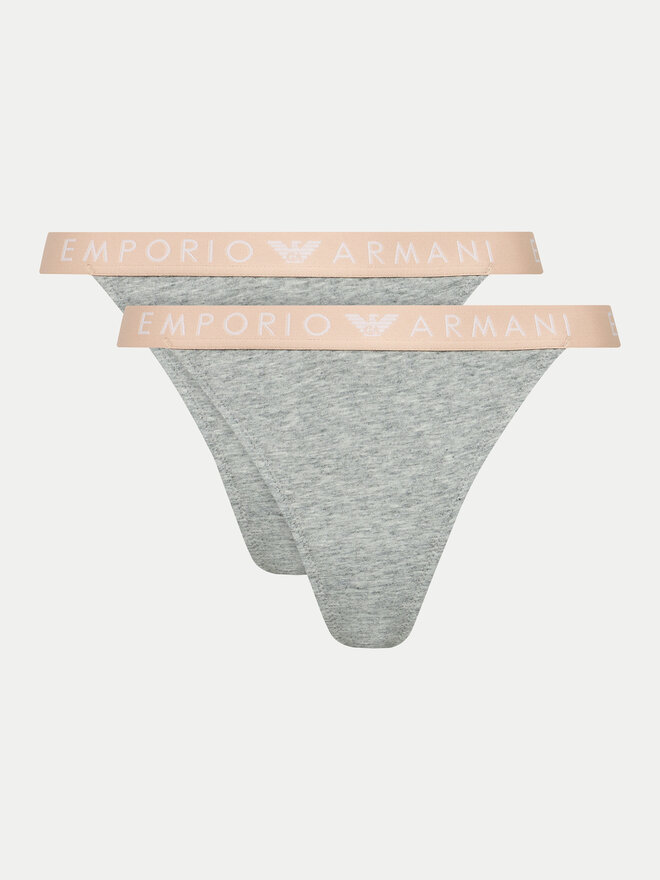 Emporio Armani Underwear Emporio Armani Underwear 2er-Set Stringtangas 164522 4F227 00948 Grau