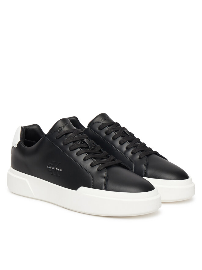 Calvin Klein Αθλητικά Calvin Klein Chunky Cupsole Laceup Lth YM0YM01344 Μαύρο