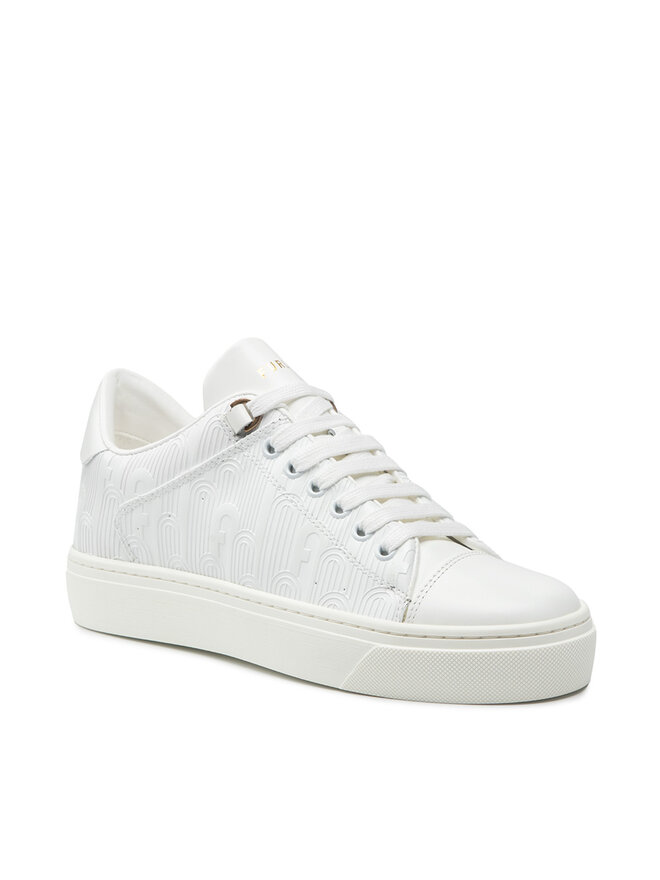 Furla Sneakersy Furla Hikaia Low YE51HKL-BX0072-01B00-9-0001-20-AL Bílá