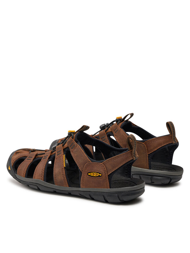 Keen Sandali Keen Clearwater Cnx Leather 1013106 Marrone
