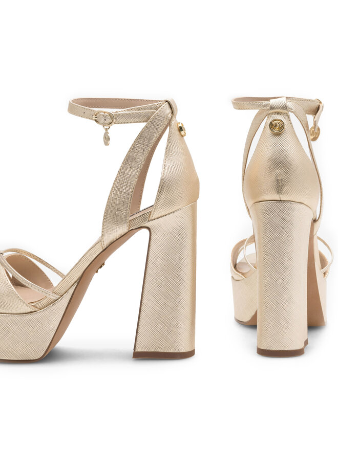 Nine West Sandalen Nine West AAHIDA ZL23002CC Goldfarben