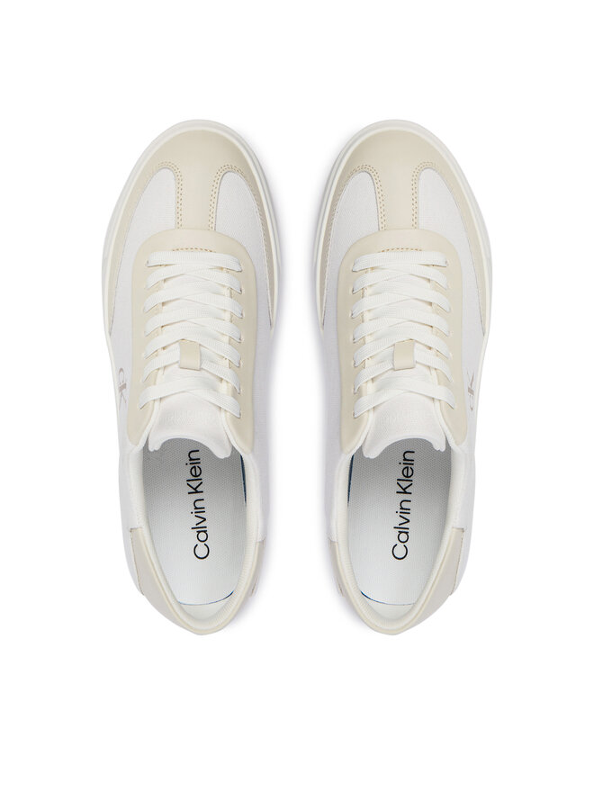 Calvin Klein Sneakers Calvin Klein Low Pro Cups Wt Canv Mg HW0HW03145 Weiß