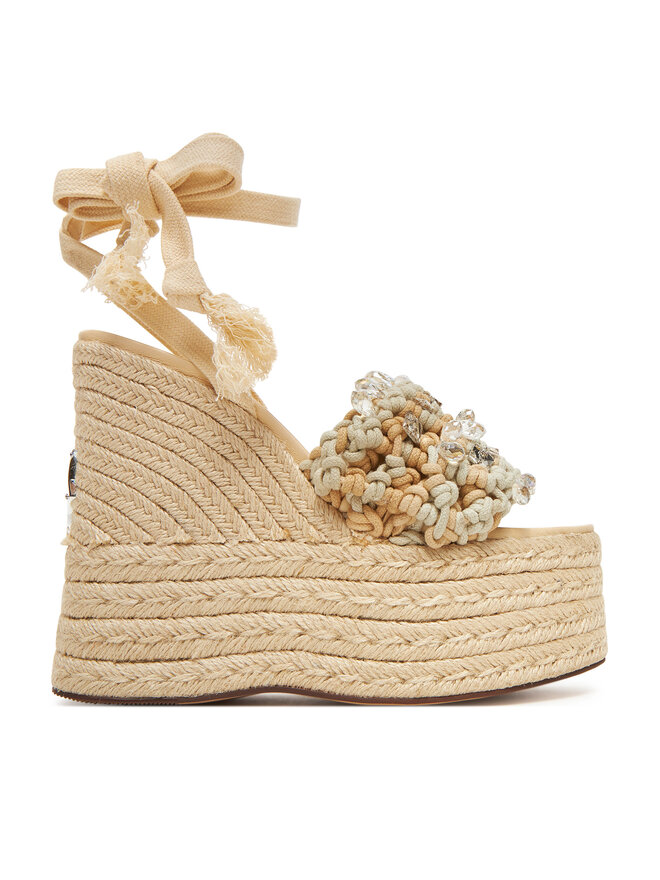 Naked Wolfe Espadrile Naked Wolfe Peony Bež