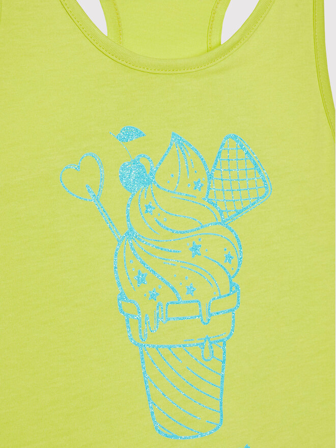United Colors Of Benetton United Colors Of Benetton Top 3096CH00G Amarillo Regular Fit