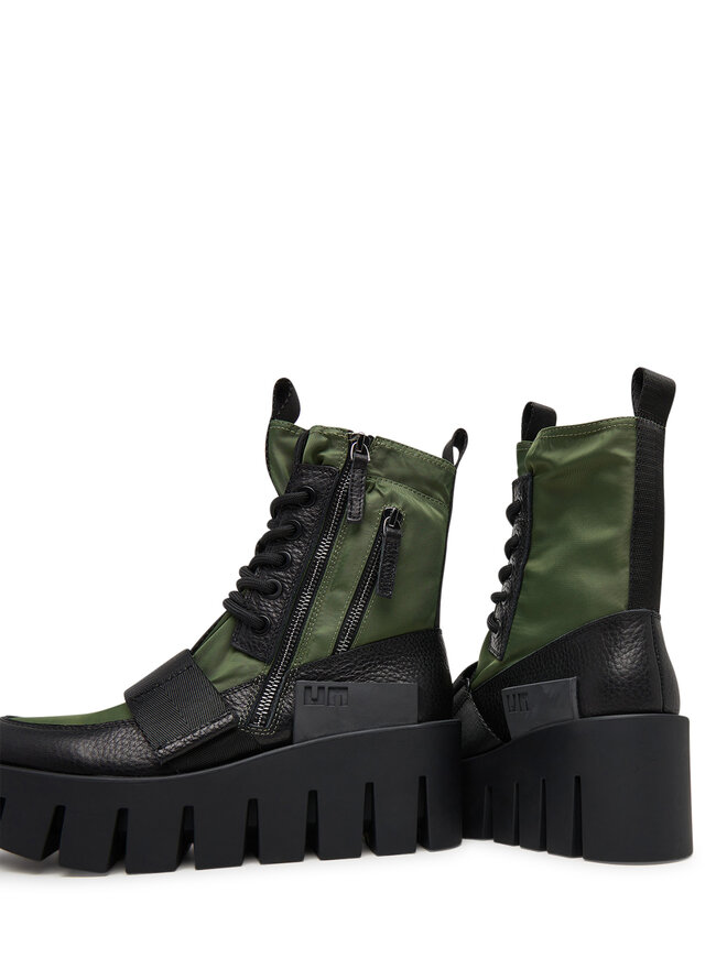 United Nude Gležnjače United Nude Grip Combat Lo 10961904165 Kaki