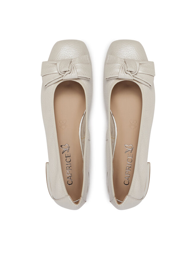 Caprice Ballerinas Caprice 9-22105-42 Écru