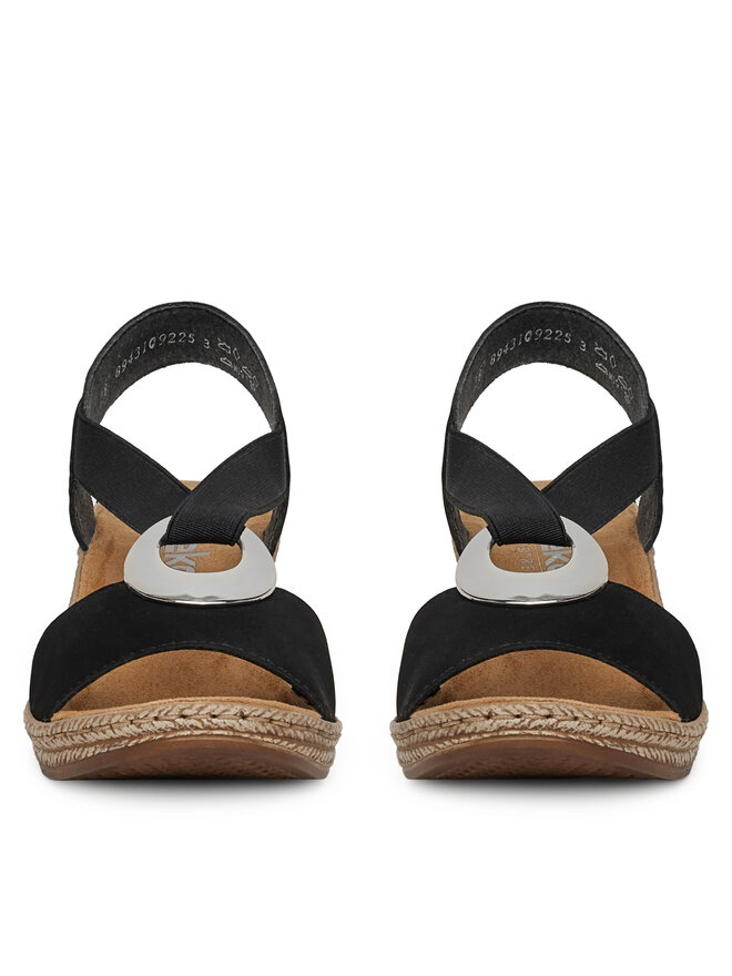 Rieker Sandale Rieker 624H6-00 Negru