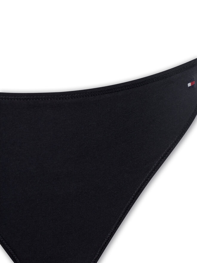 Tommy Hilfiger Tommy Hilfiger Σετ 3 τεμάχια στρίνγκ UW0UW05752 Μαύρο