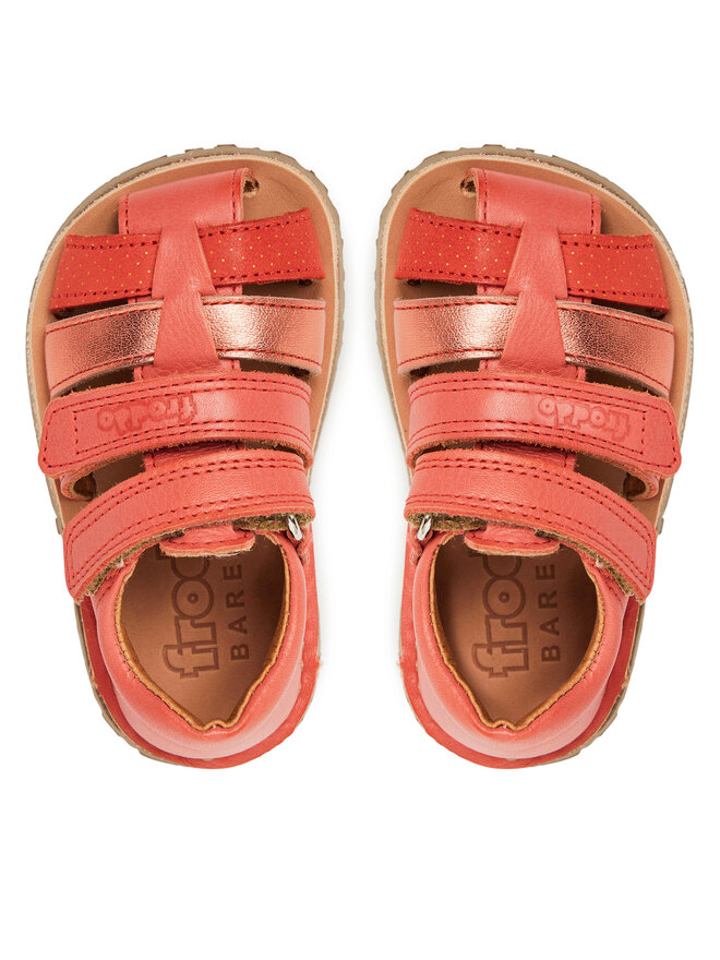 Froddo Sandalen Froddo Barefoot Flexy Ivi G3150283-11 M Korallenfarben