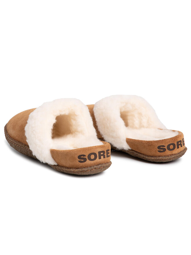 Sorel Kapcie Sorel Nakiska Slide II NL3655 Brązowy