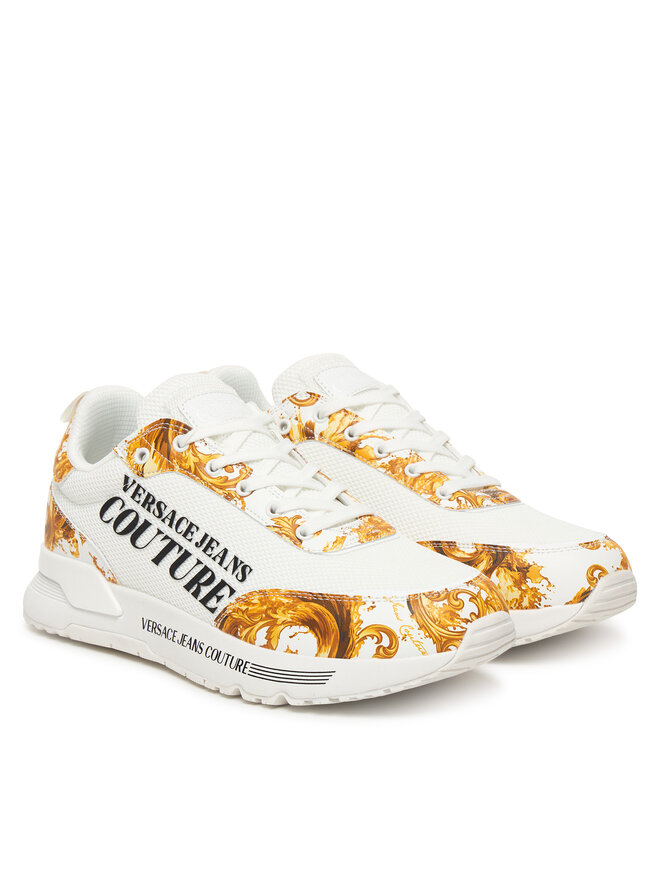 Versace Jeans Couture Снікерcи Versace Jeans Couture 80YA3SA5 ZSE14 Білий