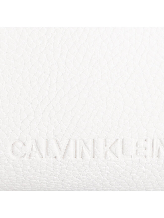 Sac a main Calvin Klein Jeans Ckj Banner Ew Shopper K60K606141 Blanc chaussures
