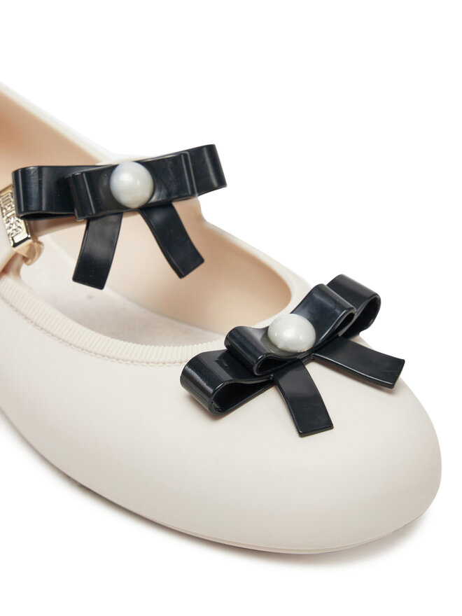 Melissa Balerina Melissa Melissa Soft Ballerina Bow Ad M 35971 Ekru
