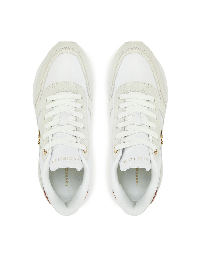 Tommy Hilfiger Sneakers Tommy Hilfiger Th Fashion Runner FW0FW08475 Weiß