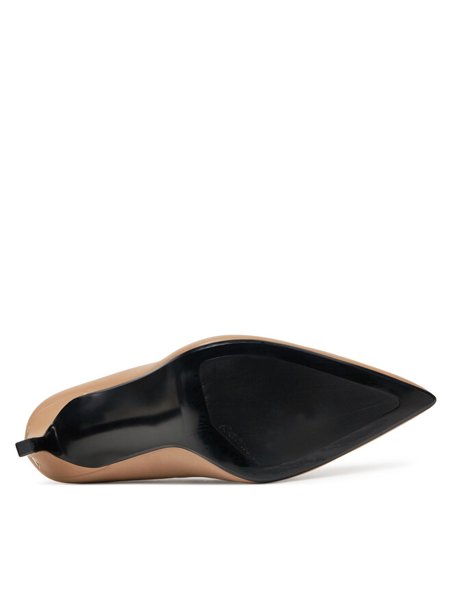 Calvin Klein Szpilki Calvin Klein Heel Pump 90 - Lth HW0HW02336 Brązowy