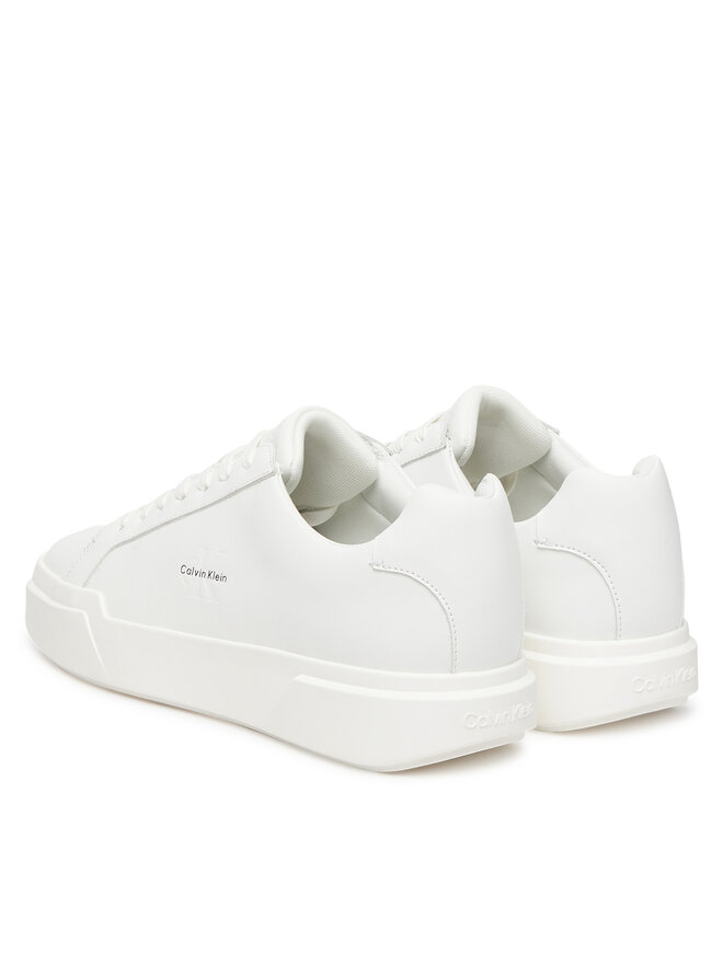 Calvin Klein Αθλητικά Calvin Klein Chunky Cupsole Laceup Lth YM0YM01344 Λευκό