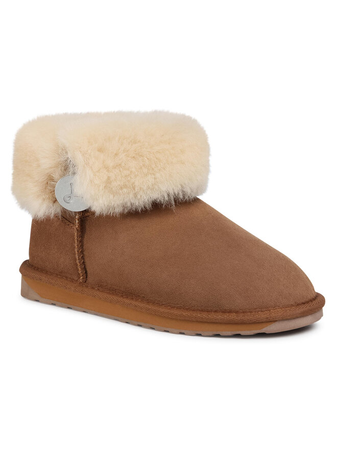 EMU Australia Schneeschuhe EMU Australia Ore Fold Over W12315 Braun