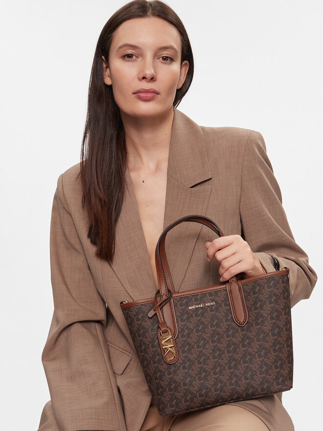 MICHAEL Michael Kors Torbica MICHAEL Michael Kors Eliza 30R4GZAT0B Smeđa