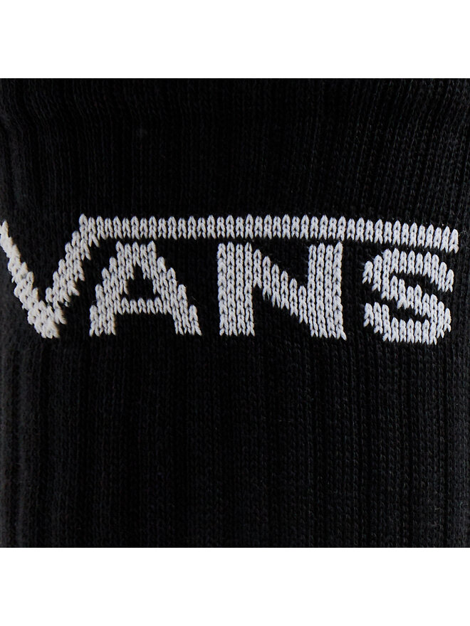 Vans Zestaw 3 par wysokich skarpet męskich Vans Classic Crew VN000F0XBLK1 Czarny