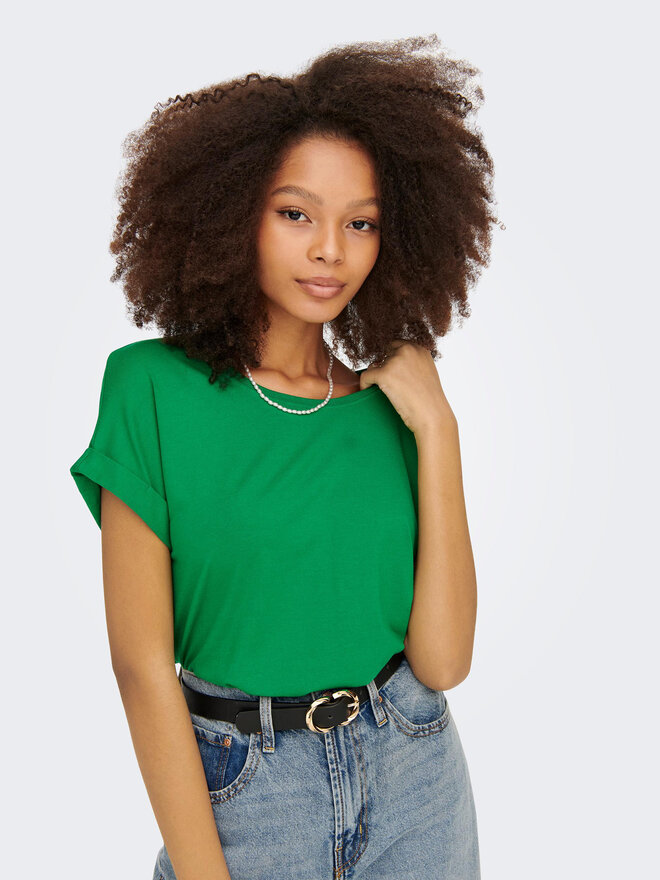 ONLY ONLY T-shirt 15106662 Zelena Regular Fit