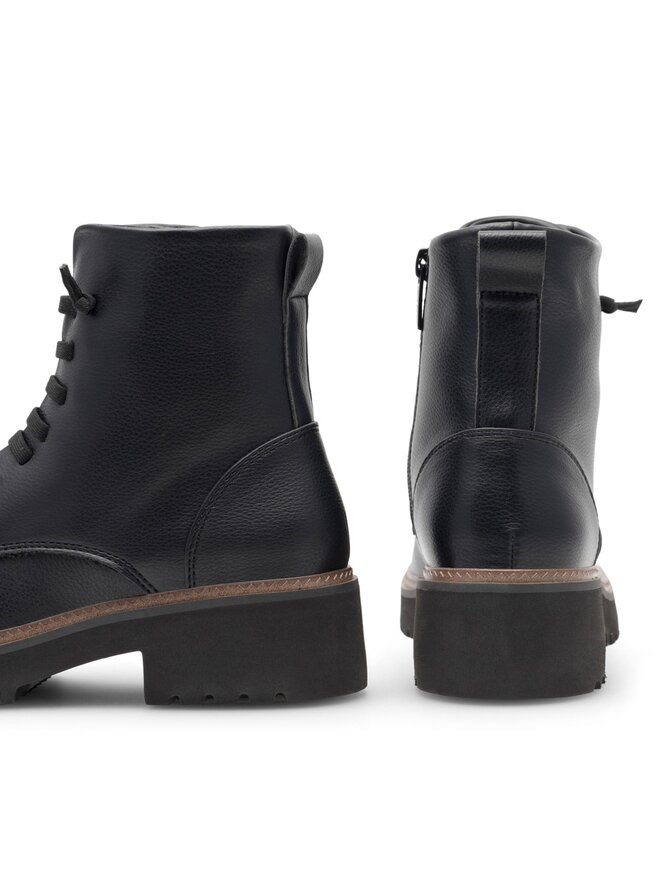 Clara Barson Schnürschuhe Clara Barson KOLINDA WS2XL001-01 Schwarz