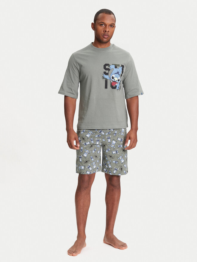 United Colors Of Benetton United Colors Of Benetton Σορτς πιτζάμας 37AQ4900E Γκρι Regular Fit