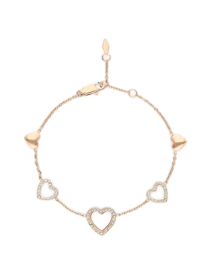 Fossil Rokassprādze Fossil Hearts To You JF03458791 Zelta