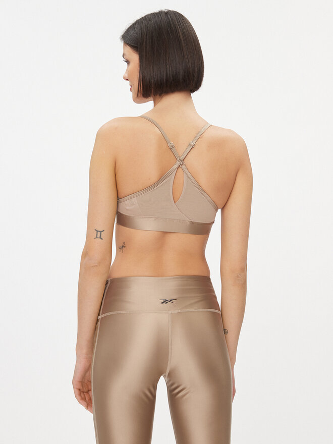 Reebok Reebok Αθλητικό σουτιέν Holiday Lux IL4589 Μπεζ