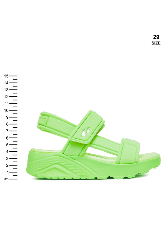 Skechers Sandale Skechers Uno Lite Sandal-Sunny Stand 310372L/LIME Verde