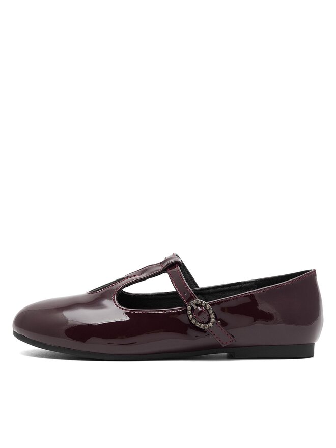 Nelli Blu Baleriny Nelli Blu CM221210-1 Bordowy
