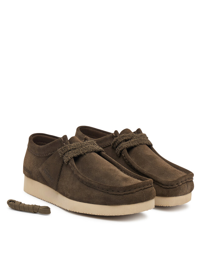 Clarks Туфлі Clarks Wallabee Lite. 26329403 Зелений