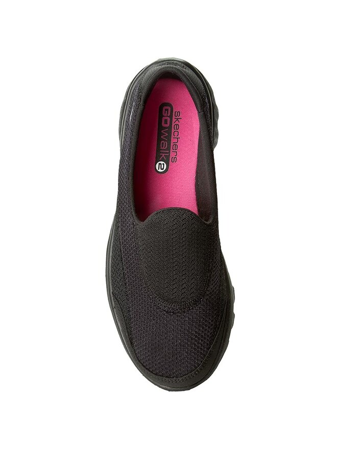 Skechers Sneakersy Skechers Go Walk 2 13590/BBK Černá