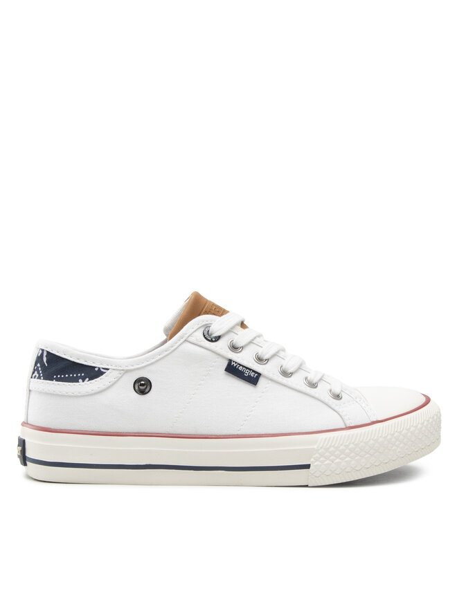 Wrangler Sneakers aus Stoff Wrangler Ray Pocket WL21500A Weiß