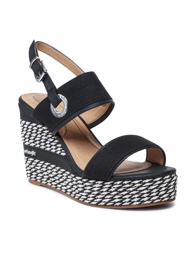 Wrangler Sandalen Wrangler Jolie Sunrise WL21730A Schwarz