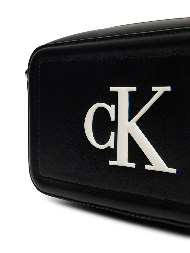 Calvin Klein Handtasche Calvin Klein Bold Ck Camera Bag LV04F3220G Schwarz