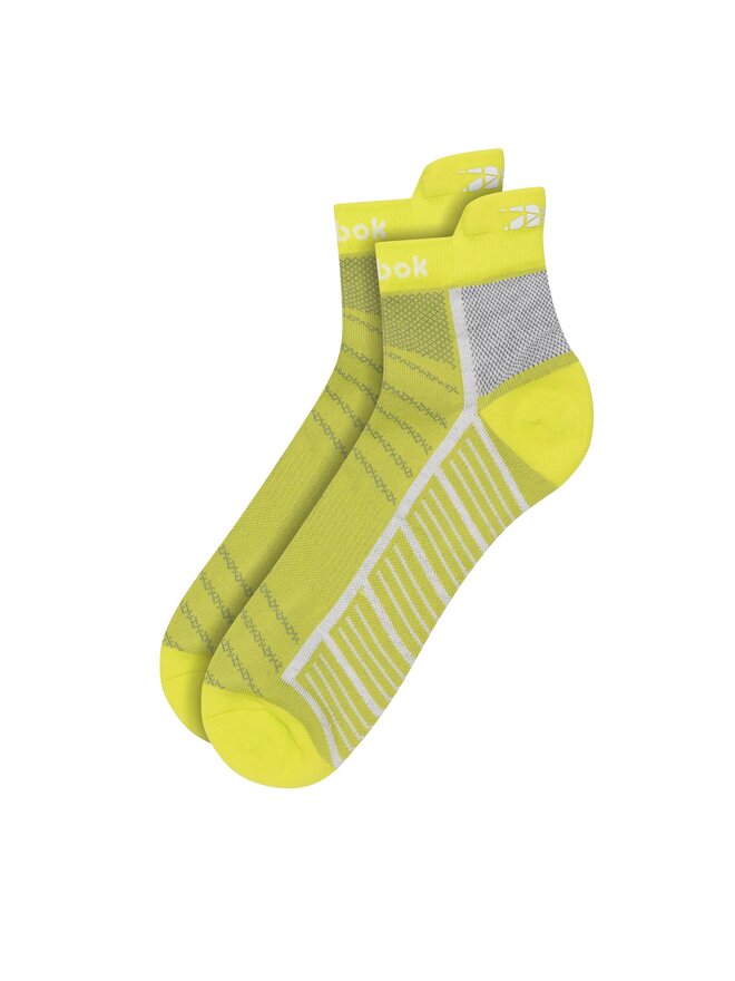 Reebok Férfi bokazokni Reebok Float Run U Ank Sock HE2423 Sárga