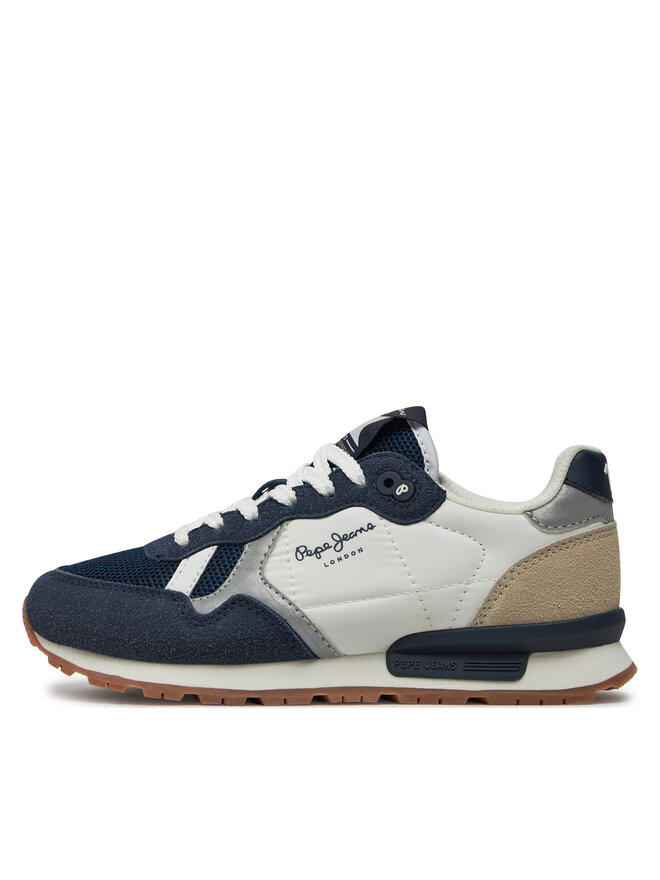 Pepe Jeans Tenisice Pepe Jeans Brit Young B PBS40003 Tamnoplava