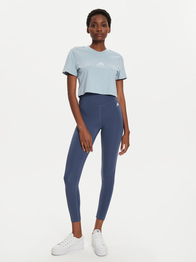 adidas adidas Camiseta ALL SZN 3-Stripes IY6846 Azul Slim Fit