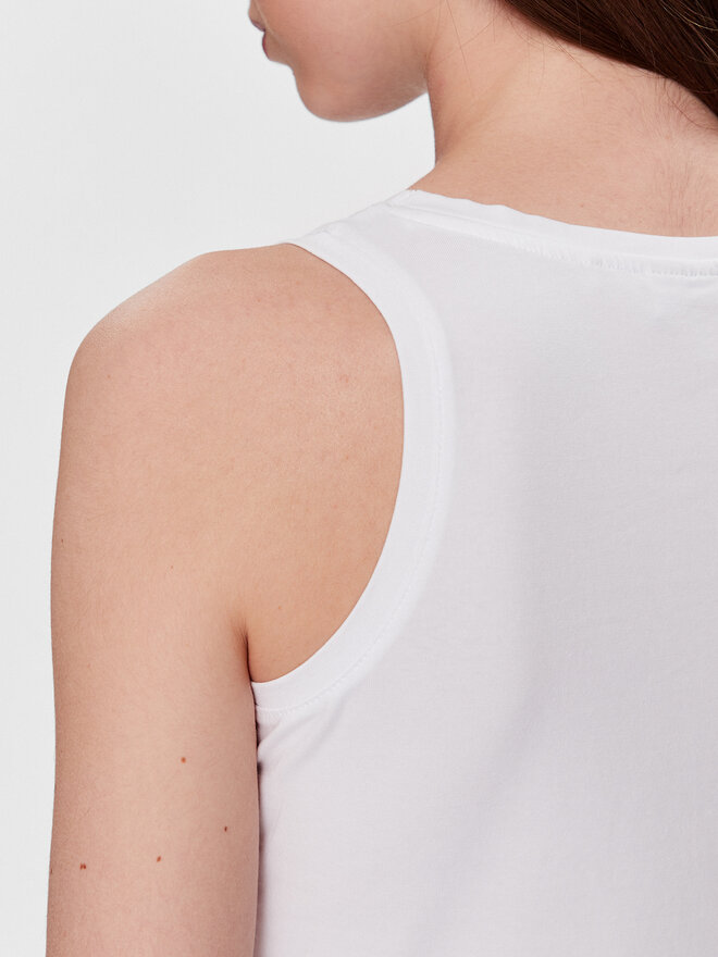 4F 4F Τοπ 4FSS23TTSHF581 Λευκό Regular Fit
