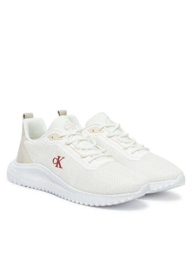 Calvin Klein Jeans Sneakers Calvin Klein Jeans Eva Runner Mix Mesh YM0YM01285 Bianco