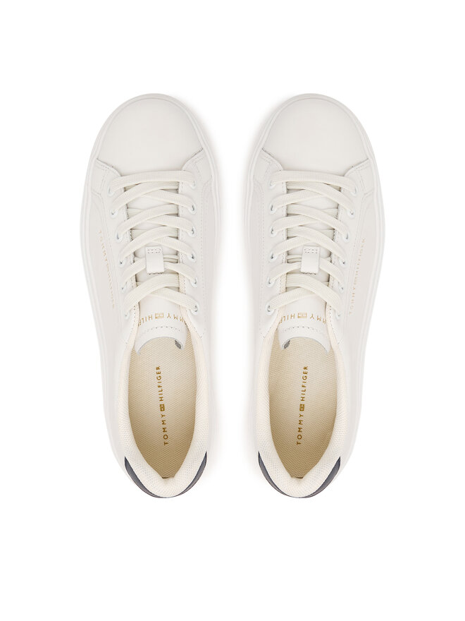 Tommy Hilfiger Sneakers Tommy Hilfiger Chic Cupsole FW0FW09107 Écru