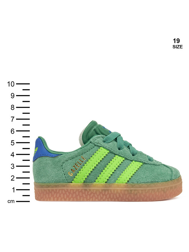 adidas Sneakersy adidas Gazelle Comfort Closure JP7137 Zielony