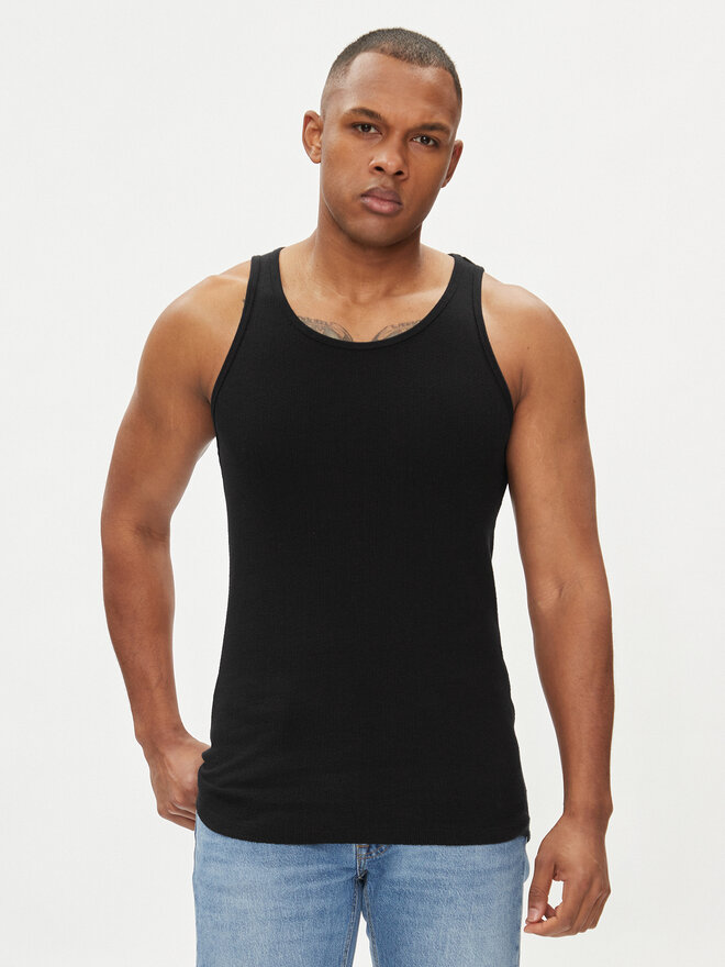 Jack&Jones Jack&Jones Tank top Havana 12251771 Μαύρο Regular Fit