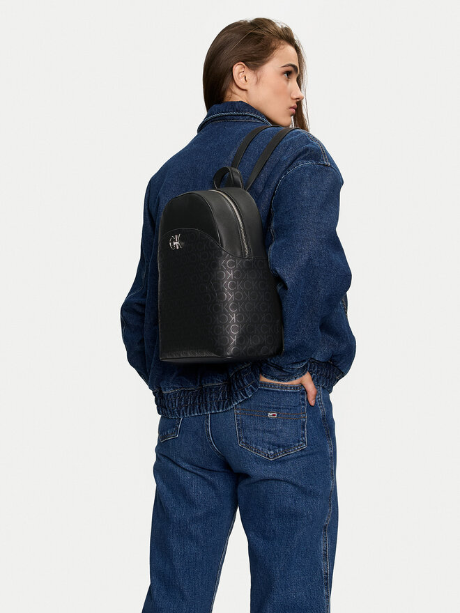 Calvin Klein Zaino Calvin Klein Re-Lock Dome K60K612540 Nero