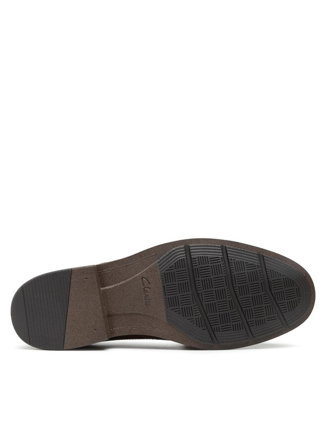 Clarks Halbschuhe Clarks Becken Cap 261231387 Braun