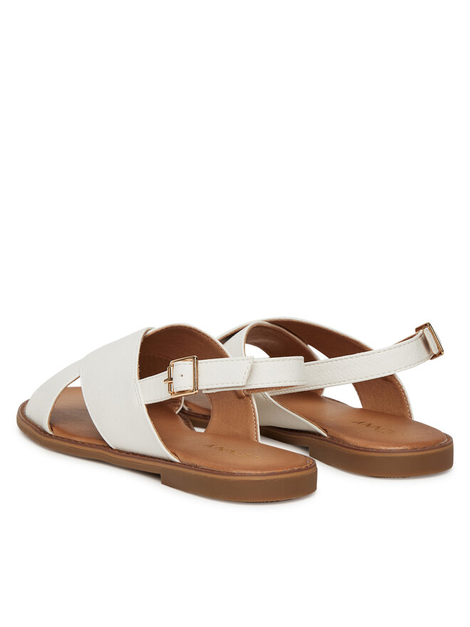 JENNY Sandały JENNY WS5551-10 Biały