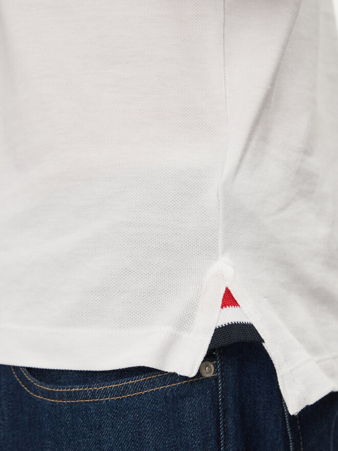 Geox Geox Polo M4510L T2649 F1492 Λευκό Regular Fit