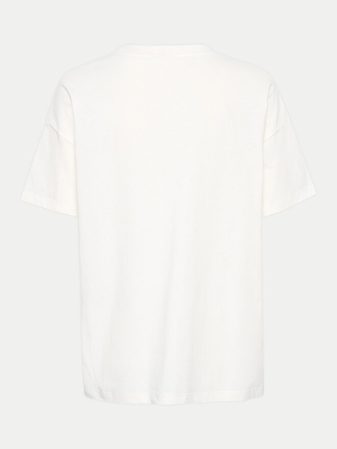 Kaffe Kaffe Футболка Fie 10508888 Écru Oversize