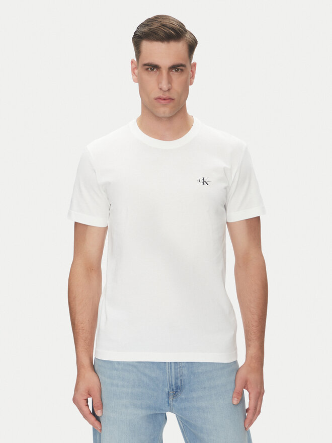 Calvin Klein Jeans Calvin Klein Jeans Набір з 2 футболок Monologo J30J320199 Білий Regular Fit
